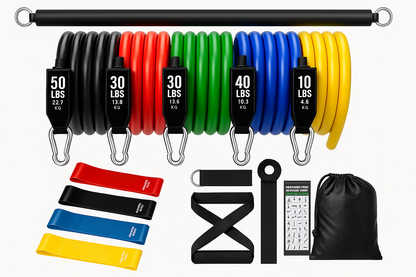 Kit Bandes de Résistance Multifonction – Entraînement Complet, Liberté Totale